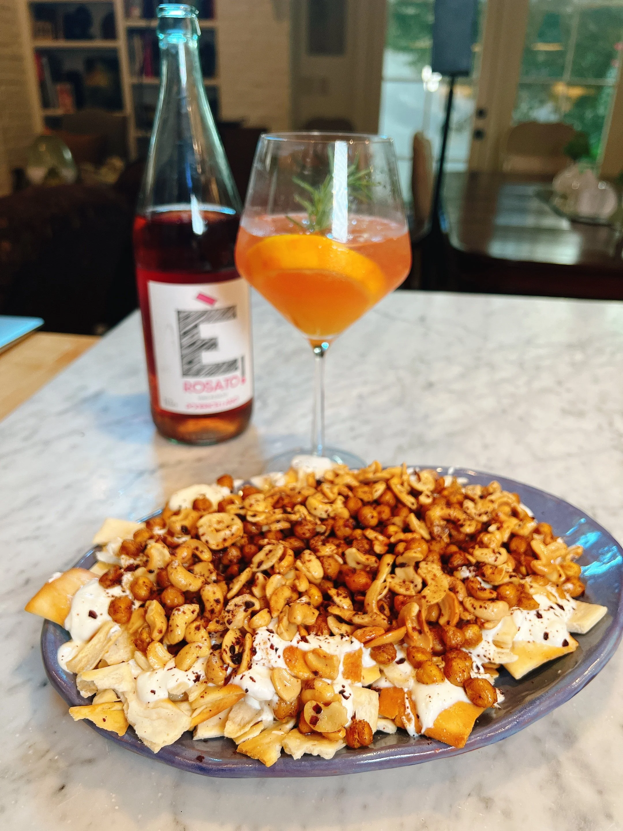 Blood Orange Mocktail Spritzer