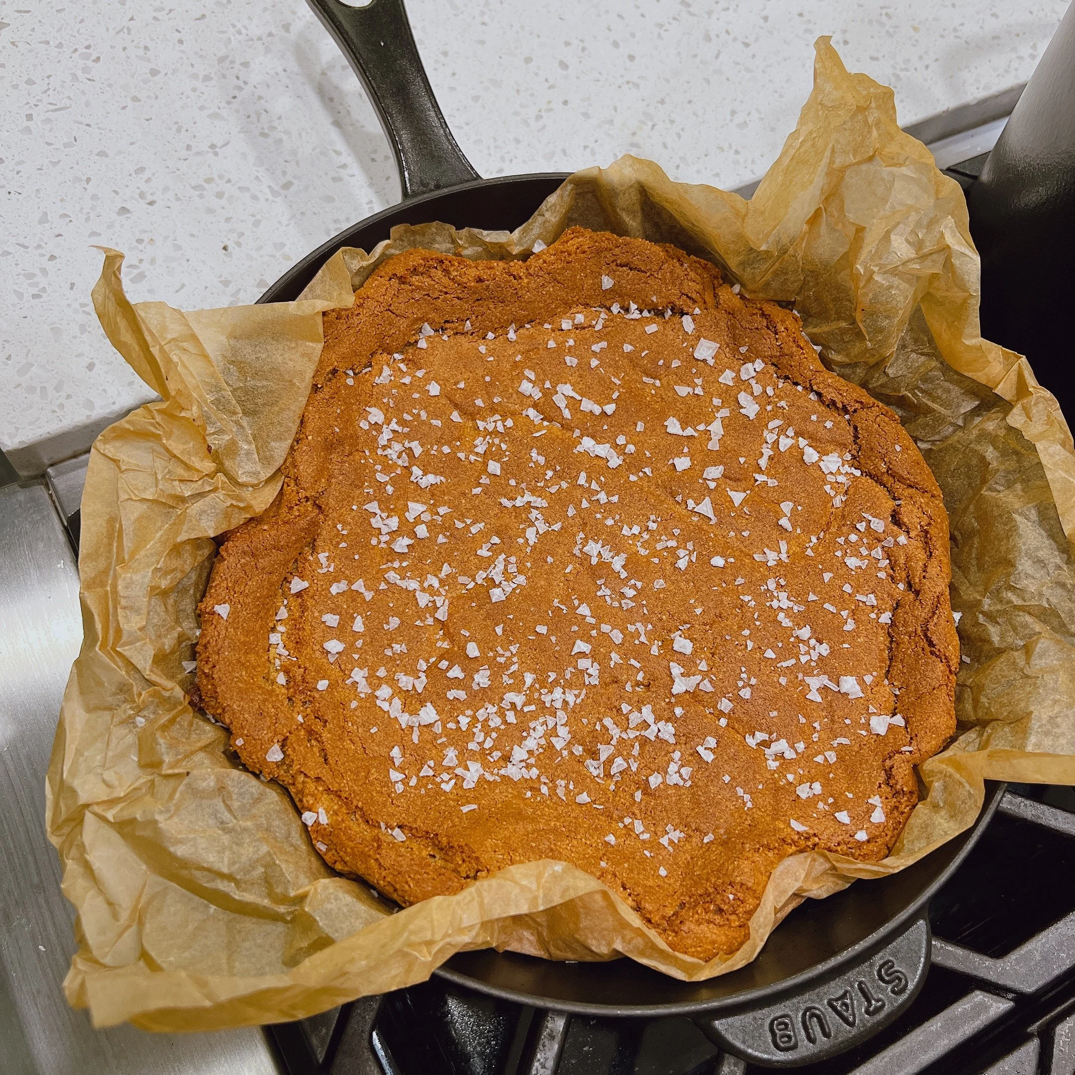 Vanilla Tahini Blondies 