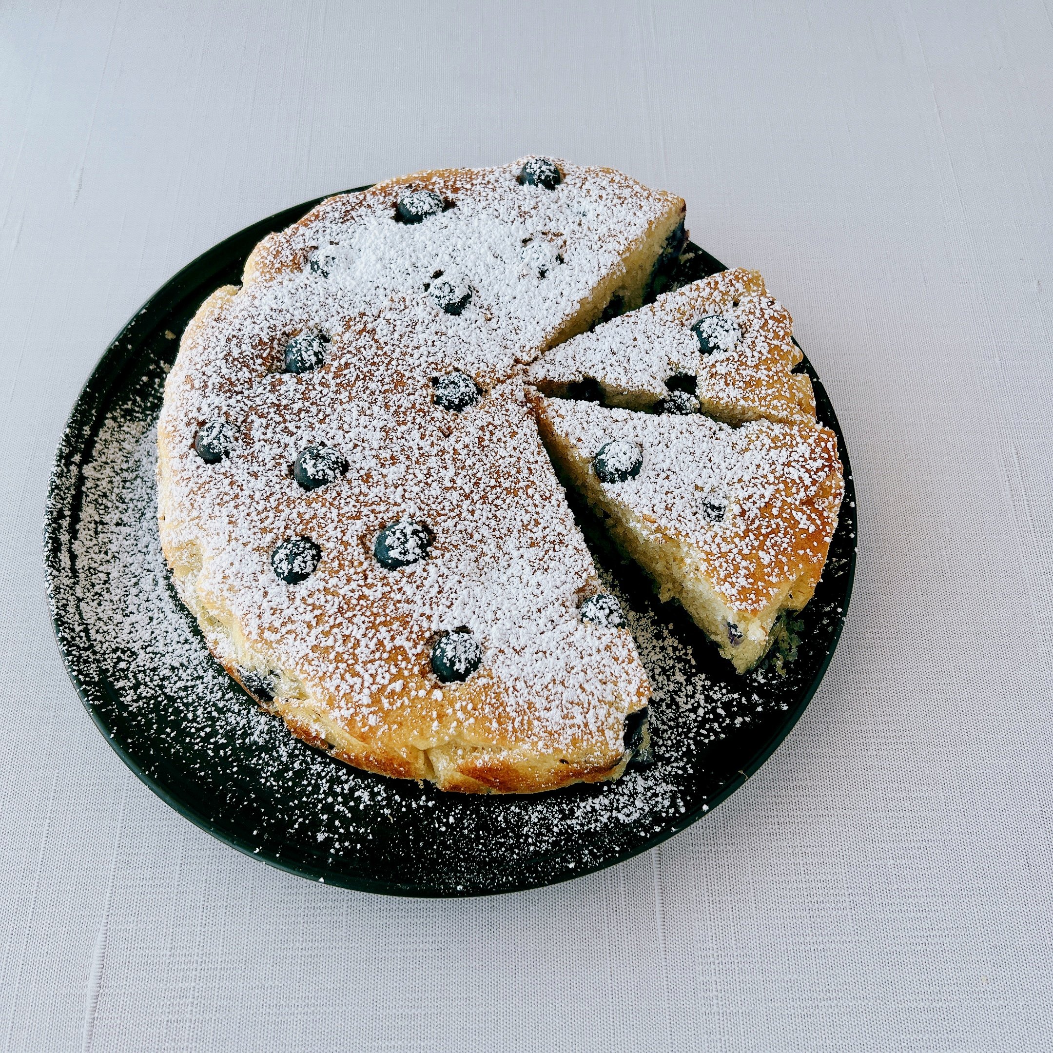 Blueberry Ricotta  Breakfast Cake 