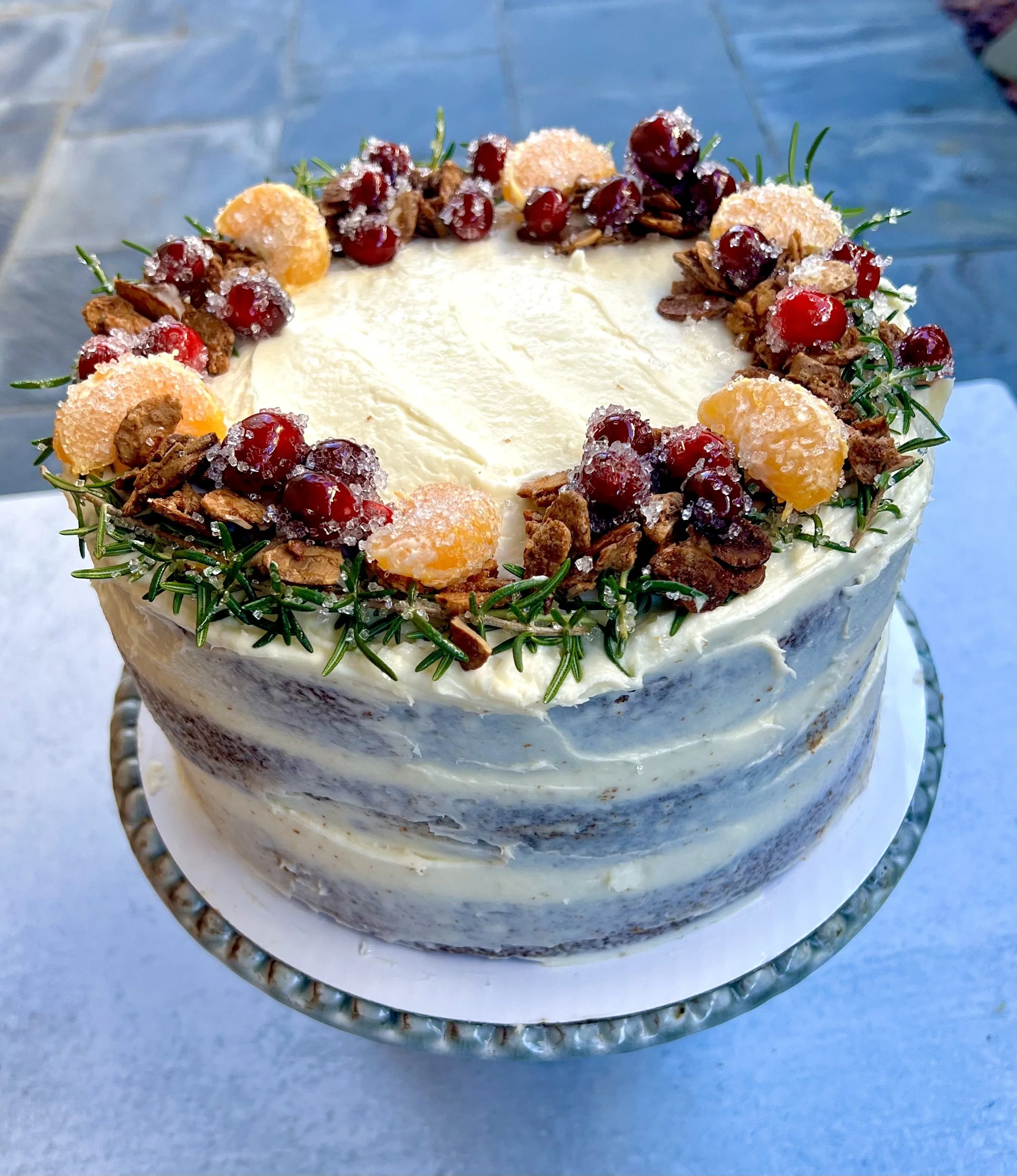 Ginger Bread Cake with Cream Cheese Icing