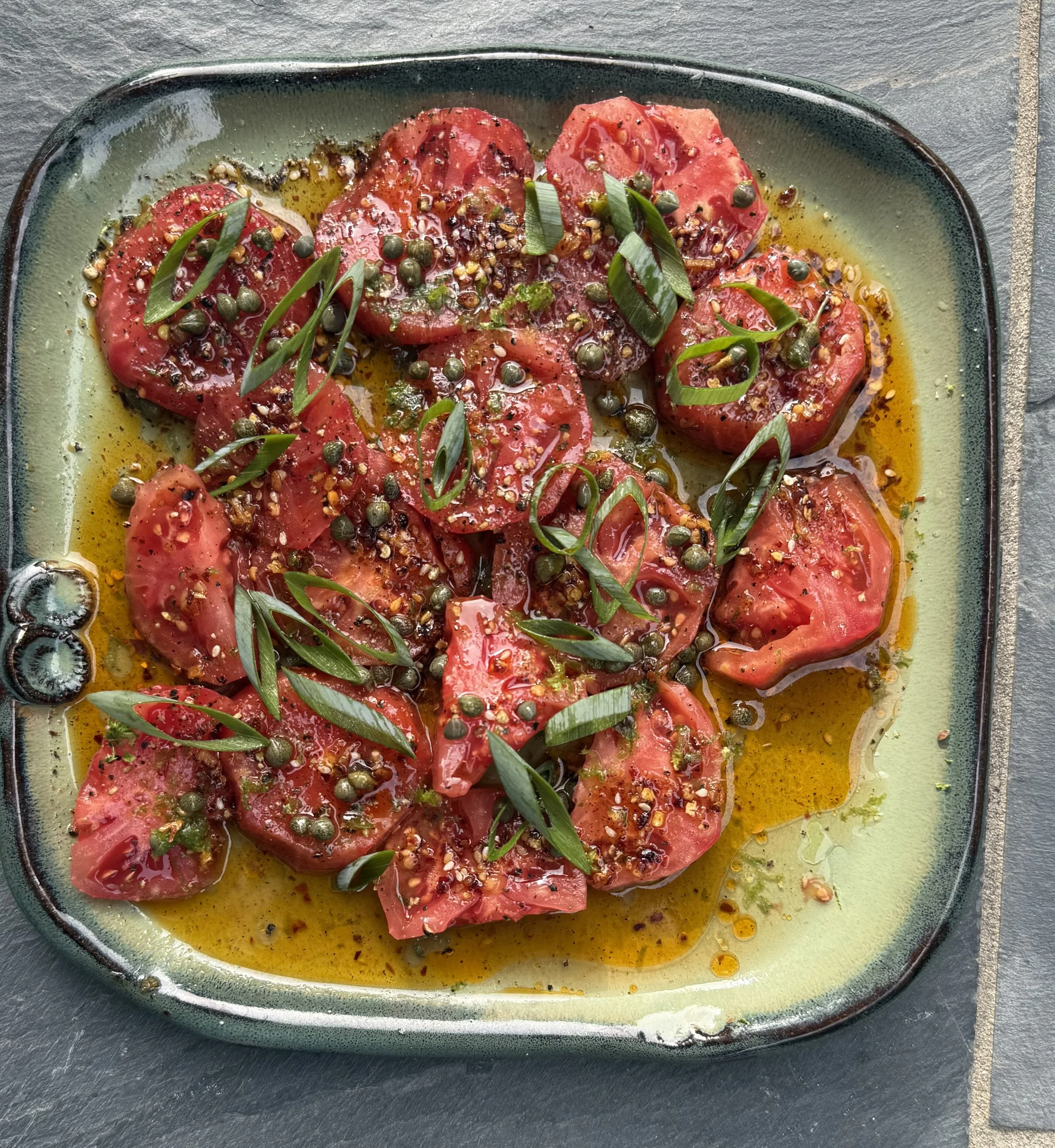 Hot and Sour Tomatoes 