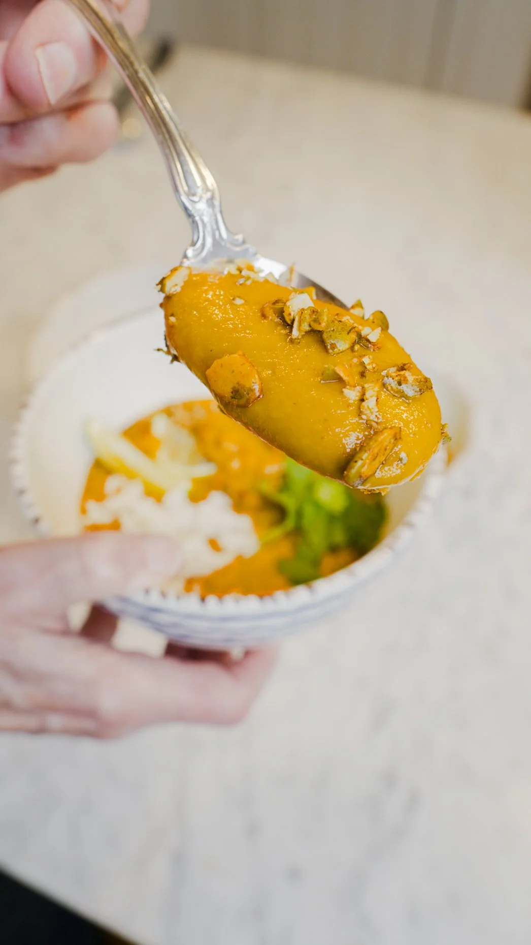 Creamy Thai Carrot Sweet Potato Soup