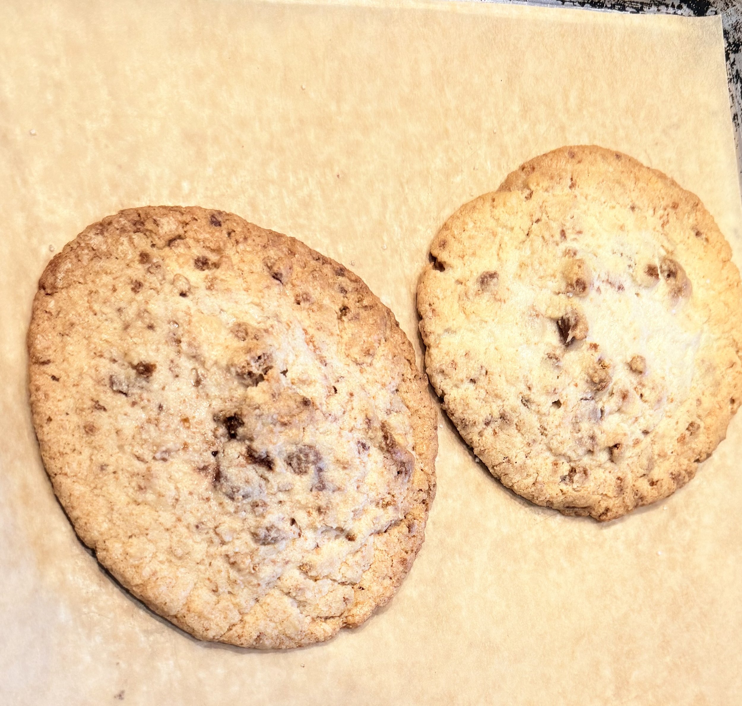 Nut Butter Krispies with Biscoff Crumble