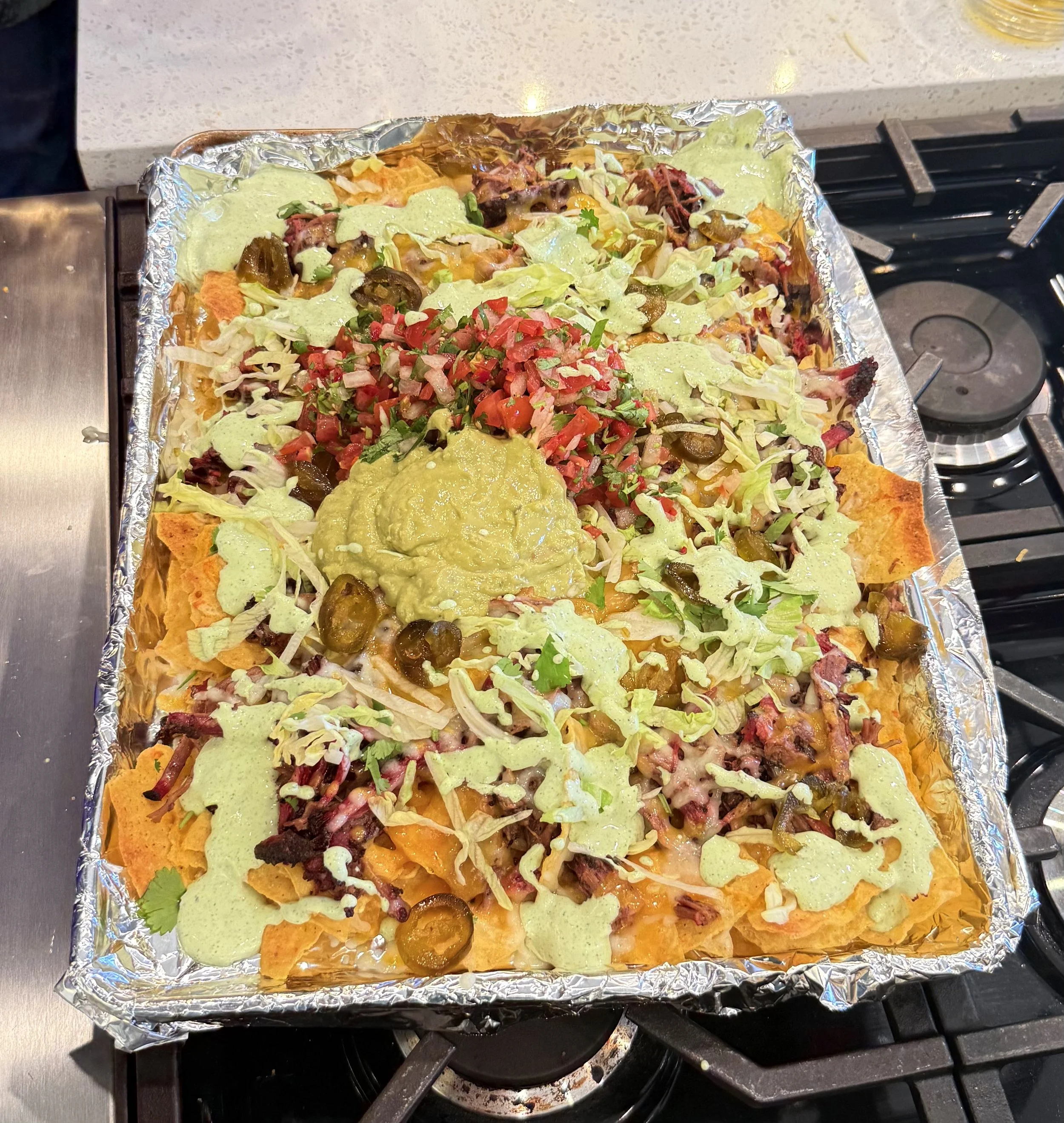 Rohan Davey's Smoked Brisket Nachos 