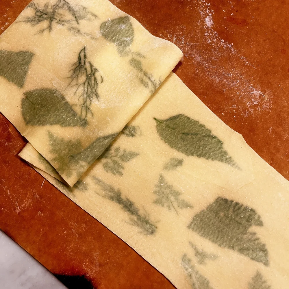 Herb Laminated Pasta Sheets — Kitchen Confidence With Lili