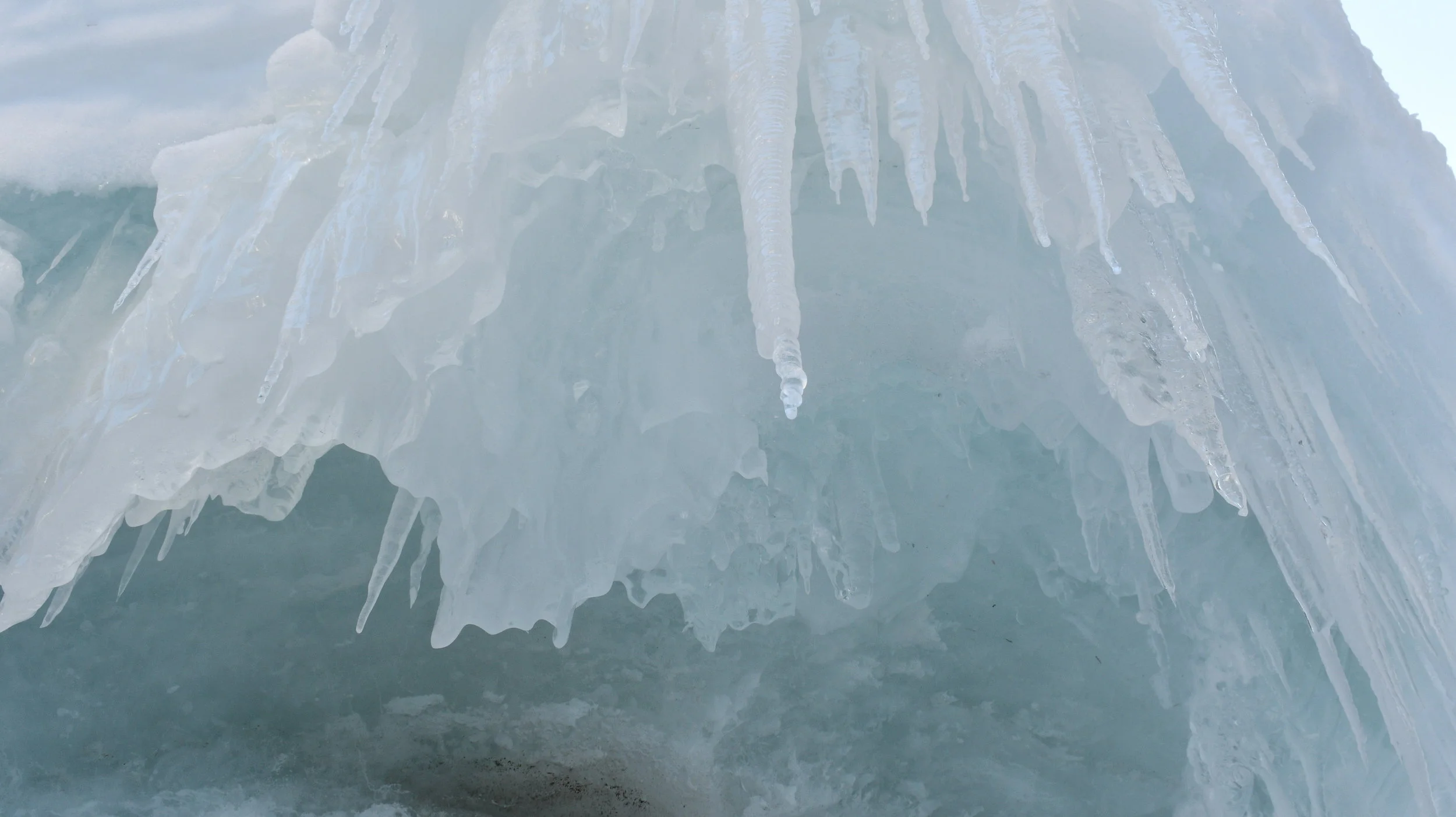 Ice Stalactites 