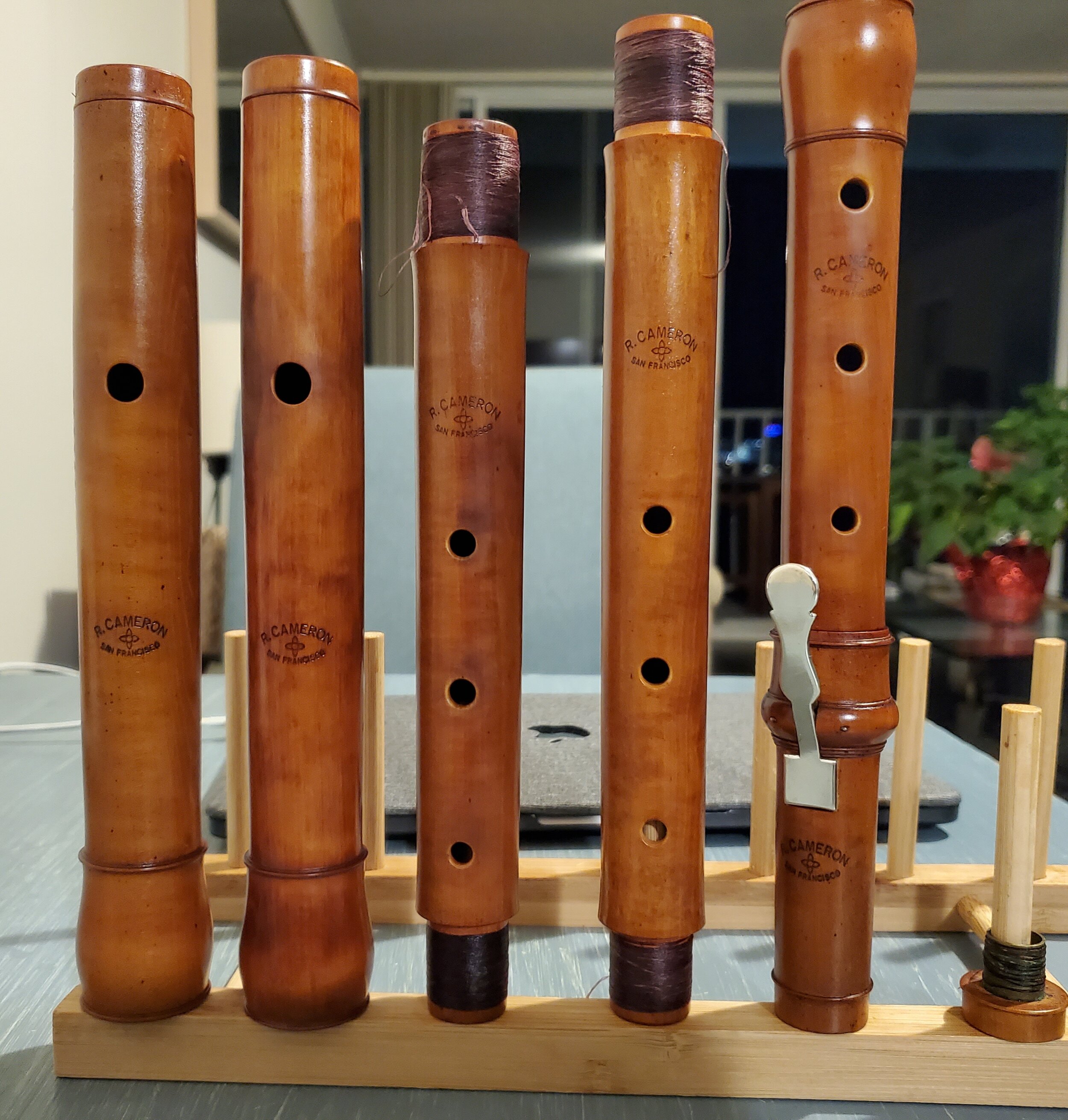  Flute after "G.A. Rottenburgh (“ex-Brüggen”) by Rod Cameron in Boxwood. A=392/415 