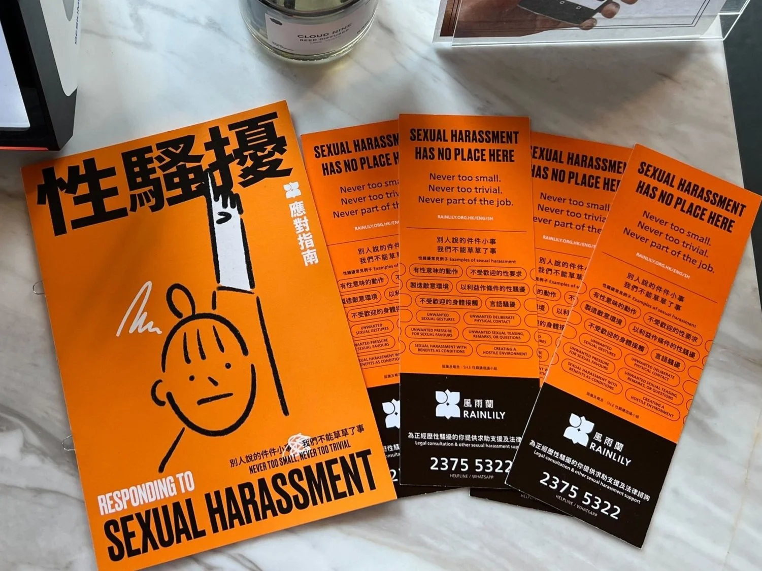 RainLily Launches "Sexual Harassment has No Place Here" Campaign