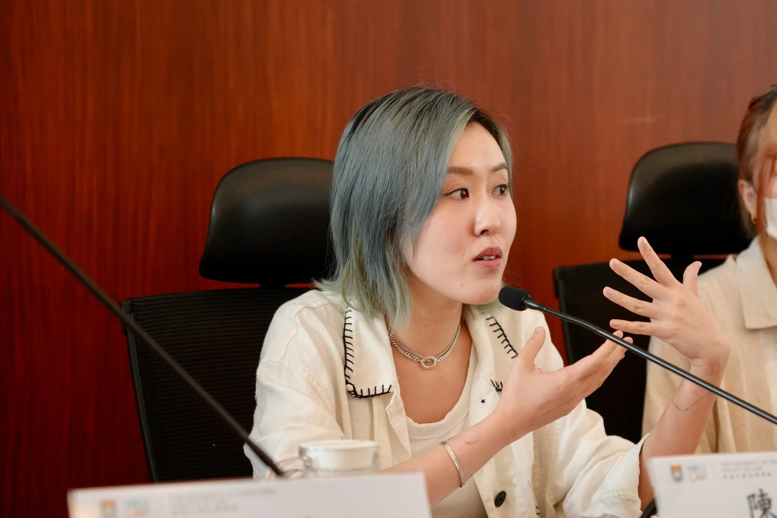 Chris CHAN, representative of Hong Kong Federation of Women Centres