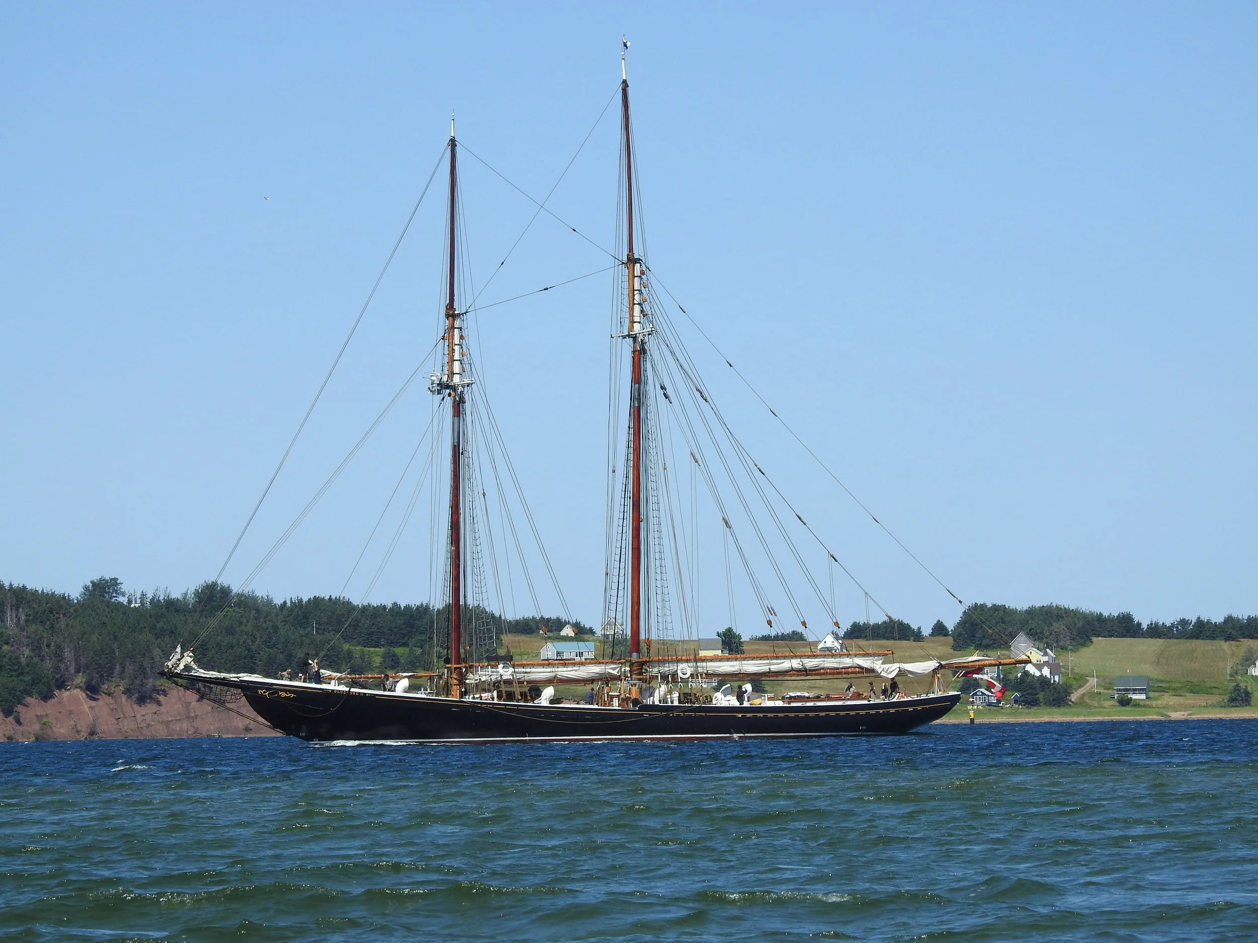 The Bluenose - docked at Port Hood Island