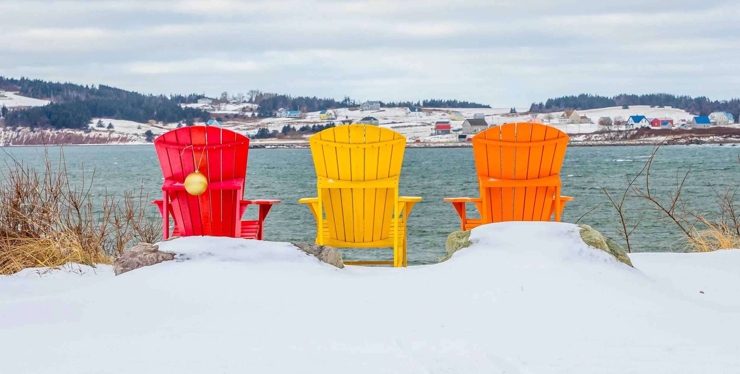 Port Hood Beach in Winter