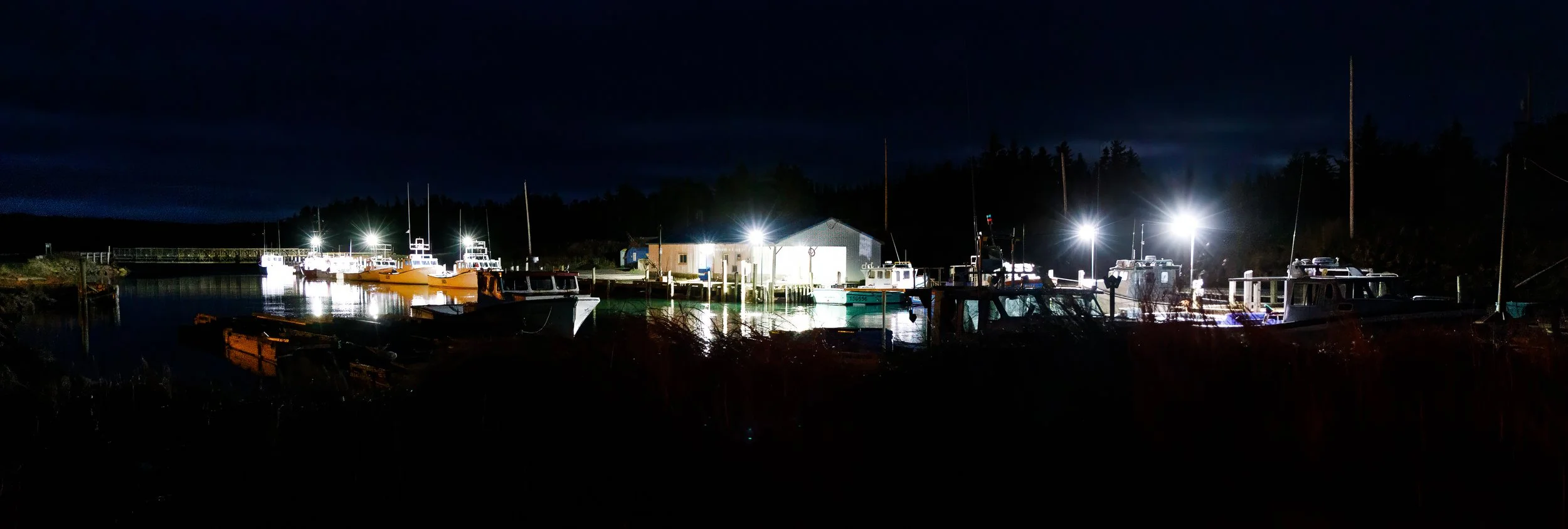 Late Spring Evening at Harbour