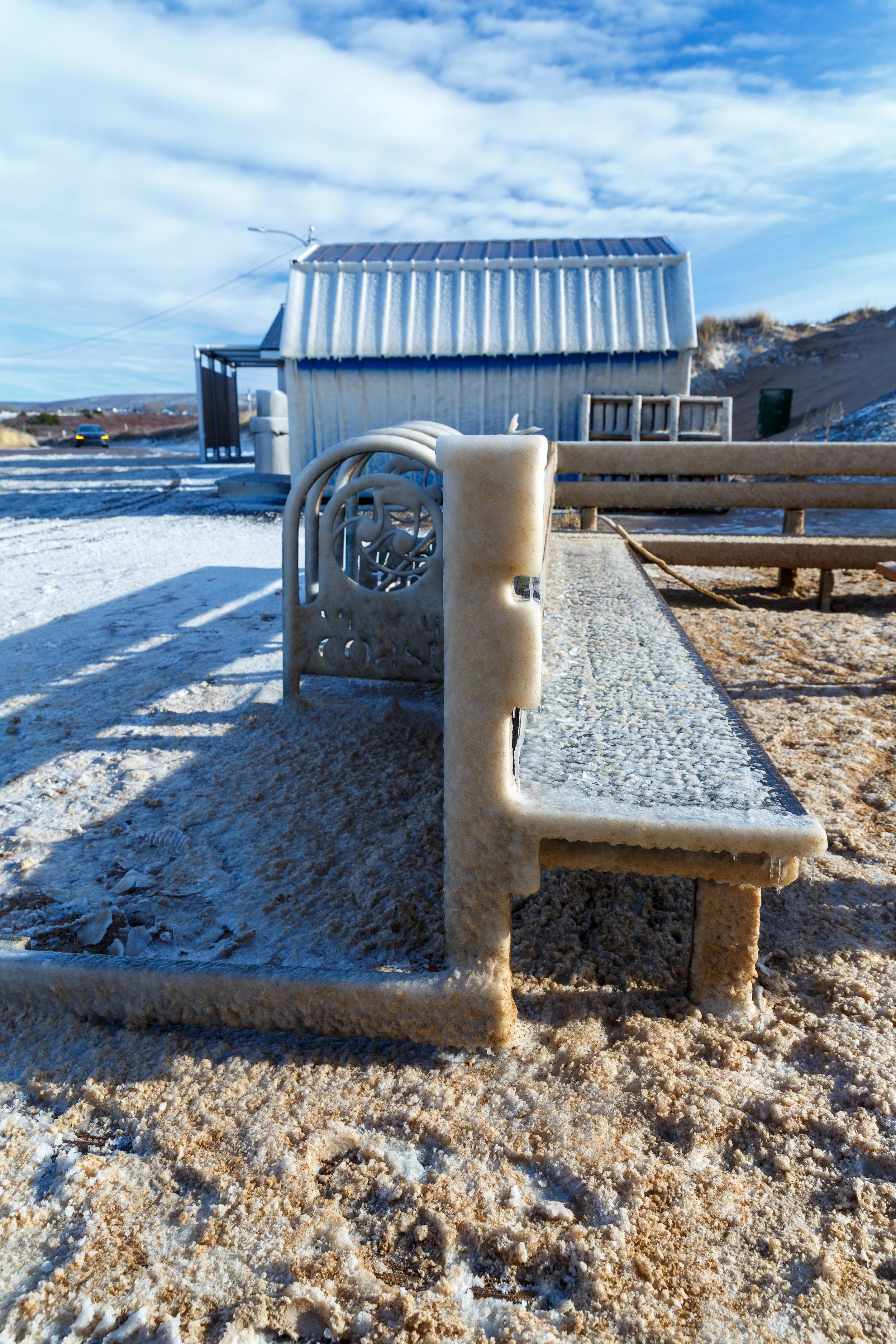 Icy Shores of Inverness Beach, CB, NS