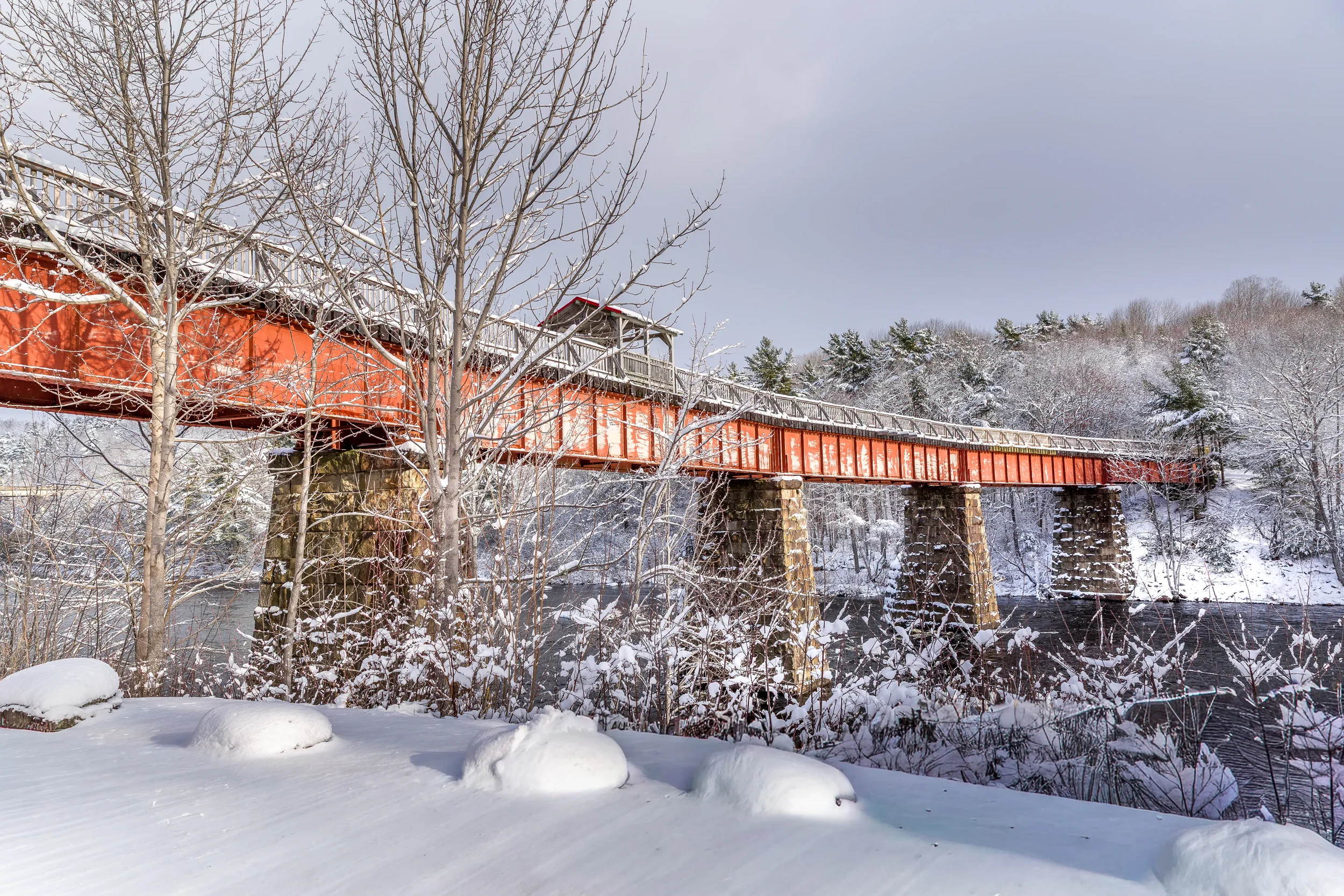 Centennial Trail, Bridgewater NS - Old Train Trestle