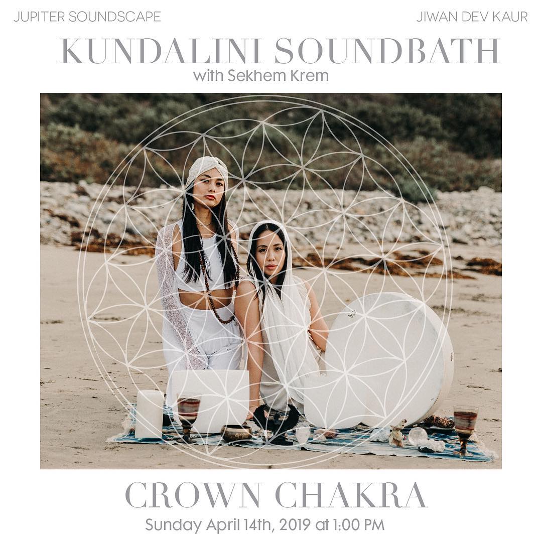 CROWN CHAKRA - KUNDALINI SOUNDBATH with Sekhem Krem and Holographic Sound