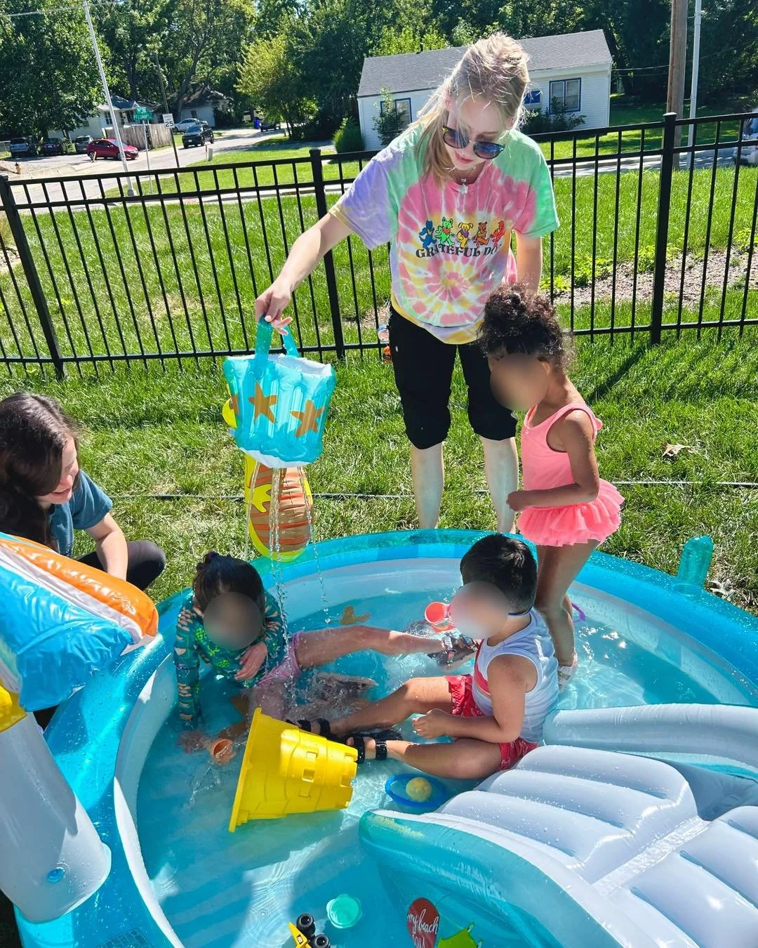 Splashes outside + adventures inside = a whole lot of fun! 🏄&zwj;♀️🧗&zwj;♂️ #AutismFromTheStart #ABATherapy #CompassionateABA #Earlyintervention #LearningThroughPlay #SocialSkills #WaterDay #SummerFun2025
