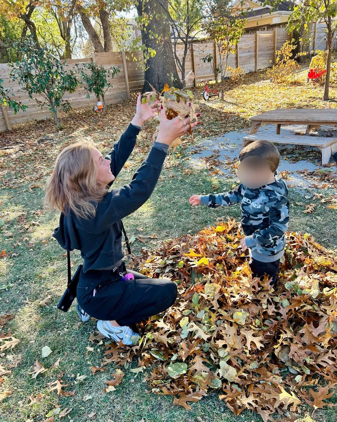 Jumping, crunching, and giggling our way through fall! 🤗 Nothing says autumn at AFTS without a good ol&rsquo; leaf pile! 🍁🍂 #AutismFromTheStart #ABATherapy #CompassionateABA #Earlyintervention #SocialSkills #FallFun #LearningThroughPlay