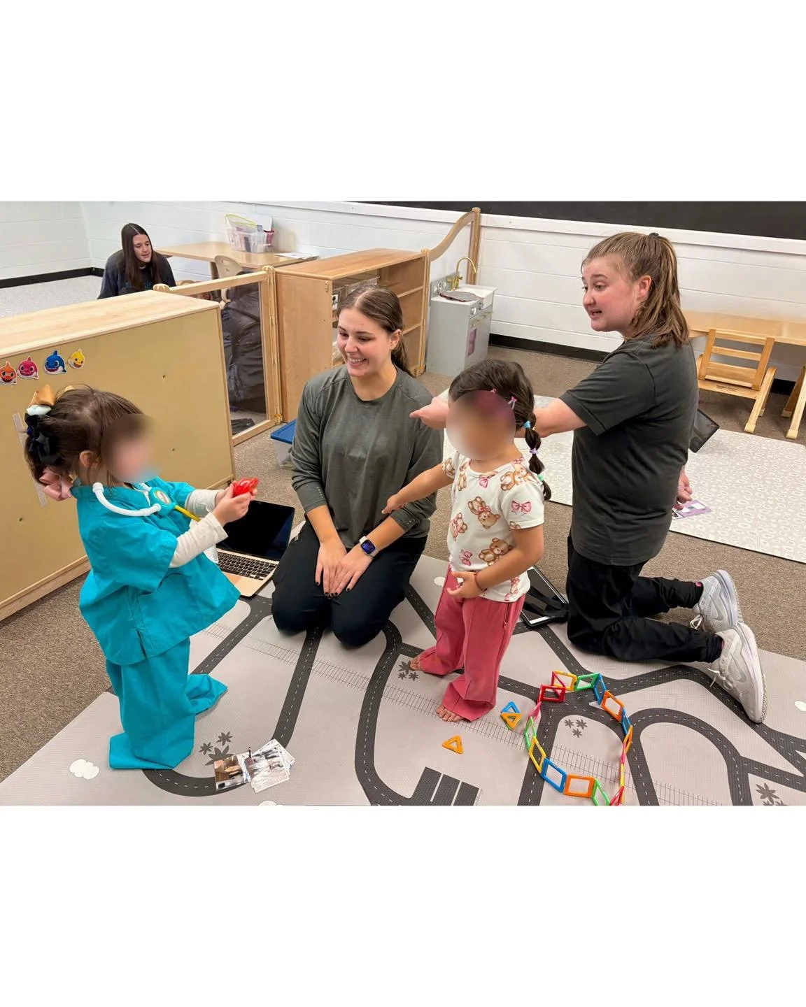 Learning together, growing together, and making friends along the way!! 🤗 🫶  #AutismFromTheStart #ABATherapy #CompassionateABA #Earlyintervention #LittleLearnersBigGrowth #SocialSkills