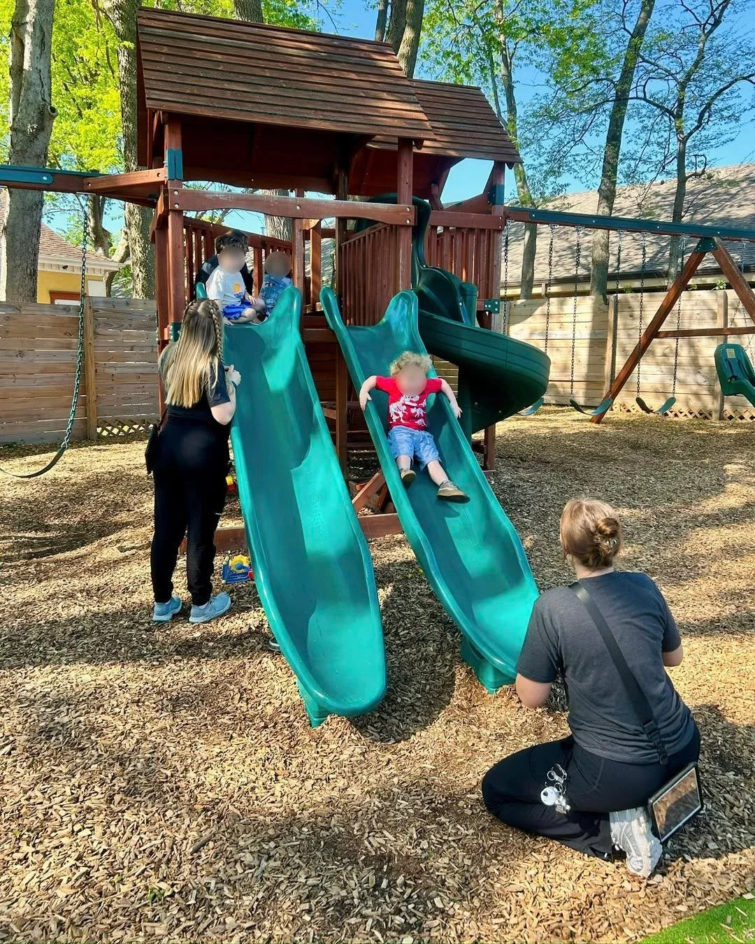 Supporting growth this spring through skill building, independence, and play-based learning!☀️🌿#AutismFromTheStart #ABATherapy #CompassionateABA #Earlyintervention #SLP #RBT #LearningThroughPlay
