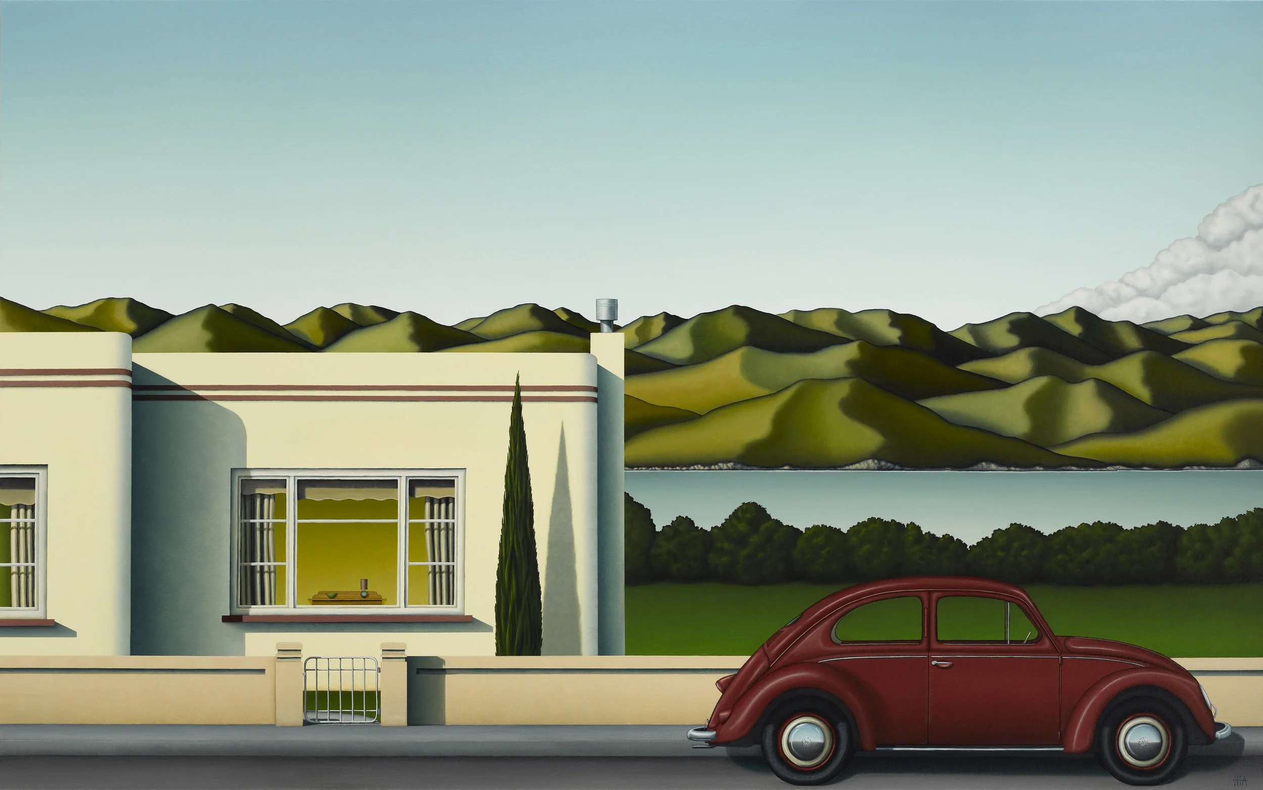 Deco ‘57, 2010, acrylic on canvas, 1220 x 760mm