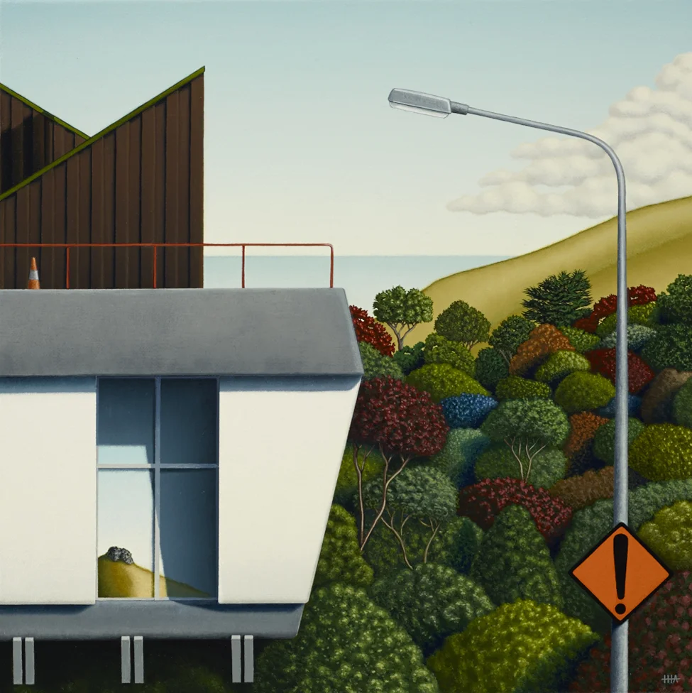 Garden city 3, tunnel control, 2016, acrylic on canvas,