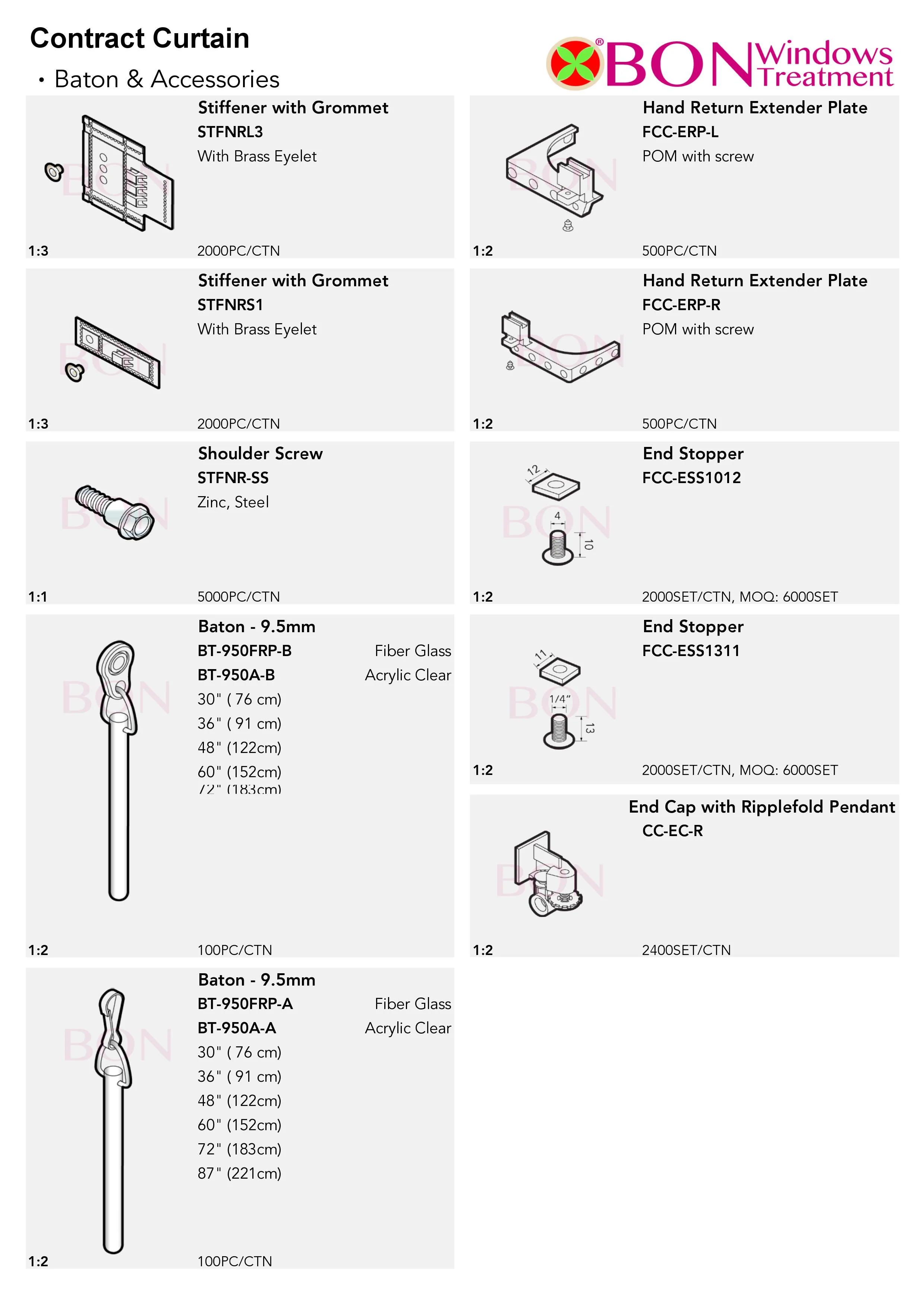 CC Contract Curtain (Copy) — BON Windows Treatment - Components Design ...