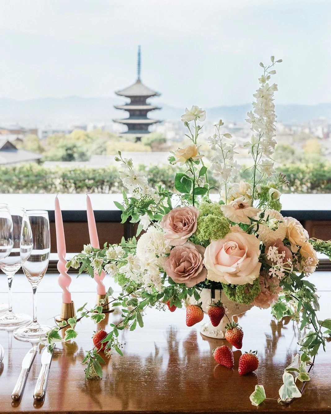 The details are never just about decorations &mdash; they are the threads that help a celebration feel whole.
⠀⠀⠀⠀⠀⠀⠀⠀⠀
For our shoot, every element was chosen with intention: 
⠀⠀⠀⠀⠀⠀⠀⠀⠀
Inspired by Kyoto&rsquo;s Spring Heritage &mdash; Sakura, Wagar