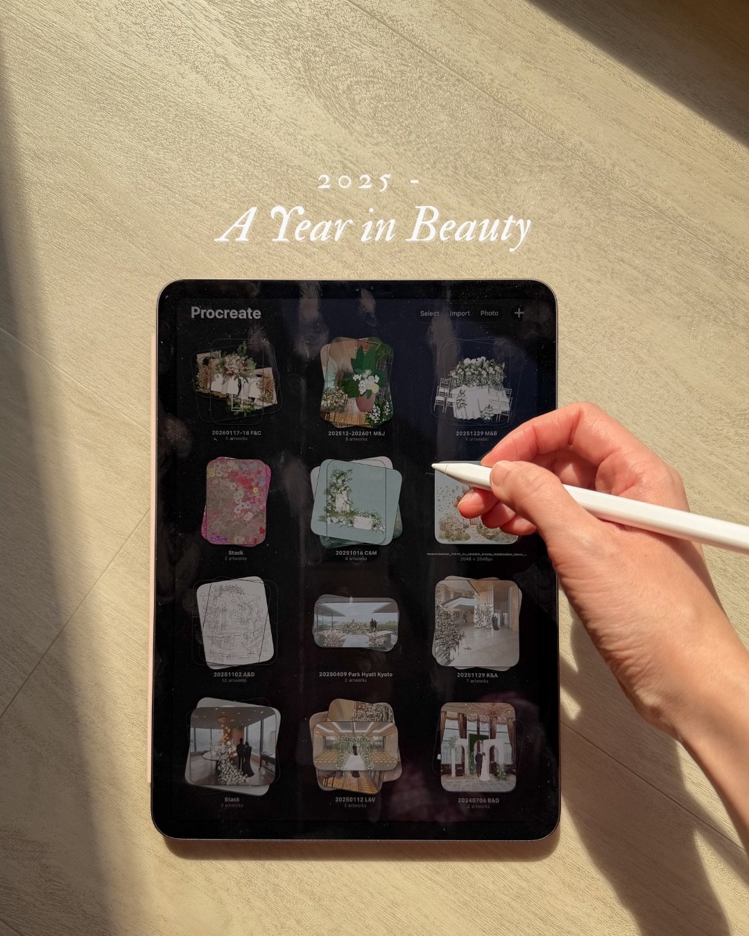 With a full calendar of celebrations through the end of December, I&rsquo;m sharing this recap a little earlier &mdash; a small pause before the busy weeks ahead.
⠀⠀⠀⠀⠀⠀⠀⠀⠀
2025 took my work across Hong Kong, Kyoto, Tuscany and New York through the c