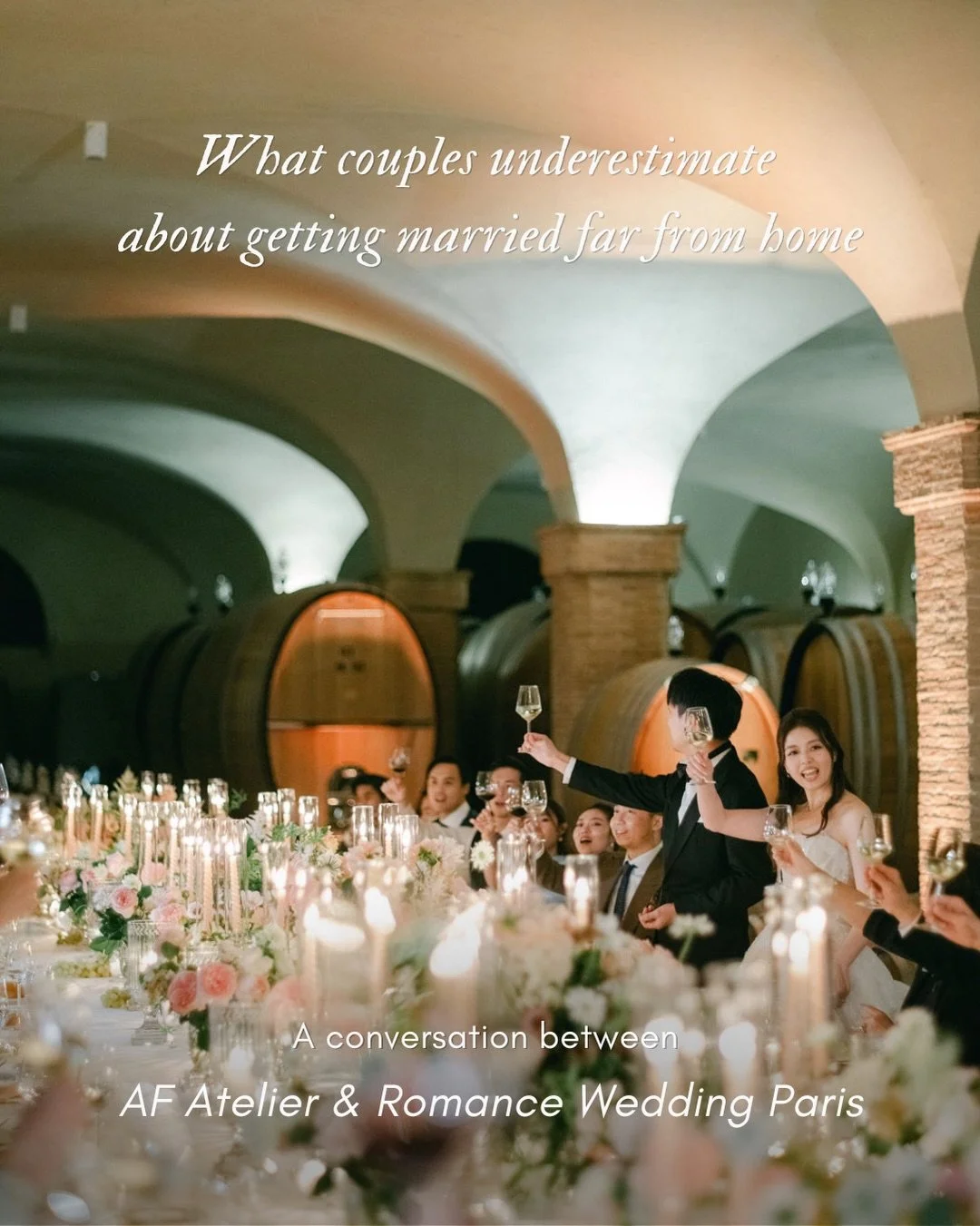 What do couples really underestimate about getting married far from home?

We put this to Elisa from Romance Wedding Paris, and a few things kept coming up. The budget that compounds when every discipline is a separate vendor. The design decisions th