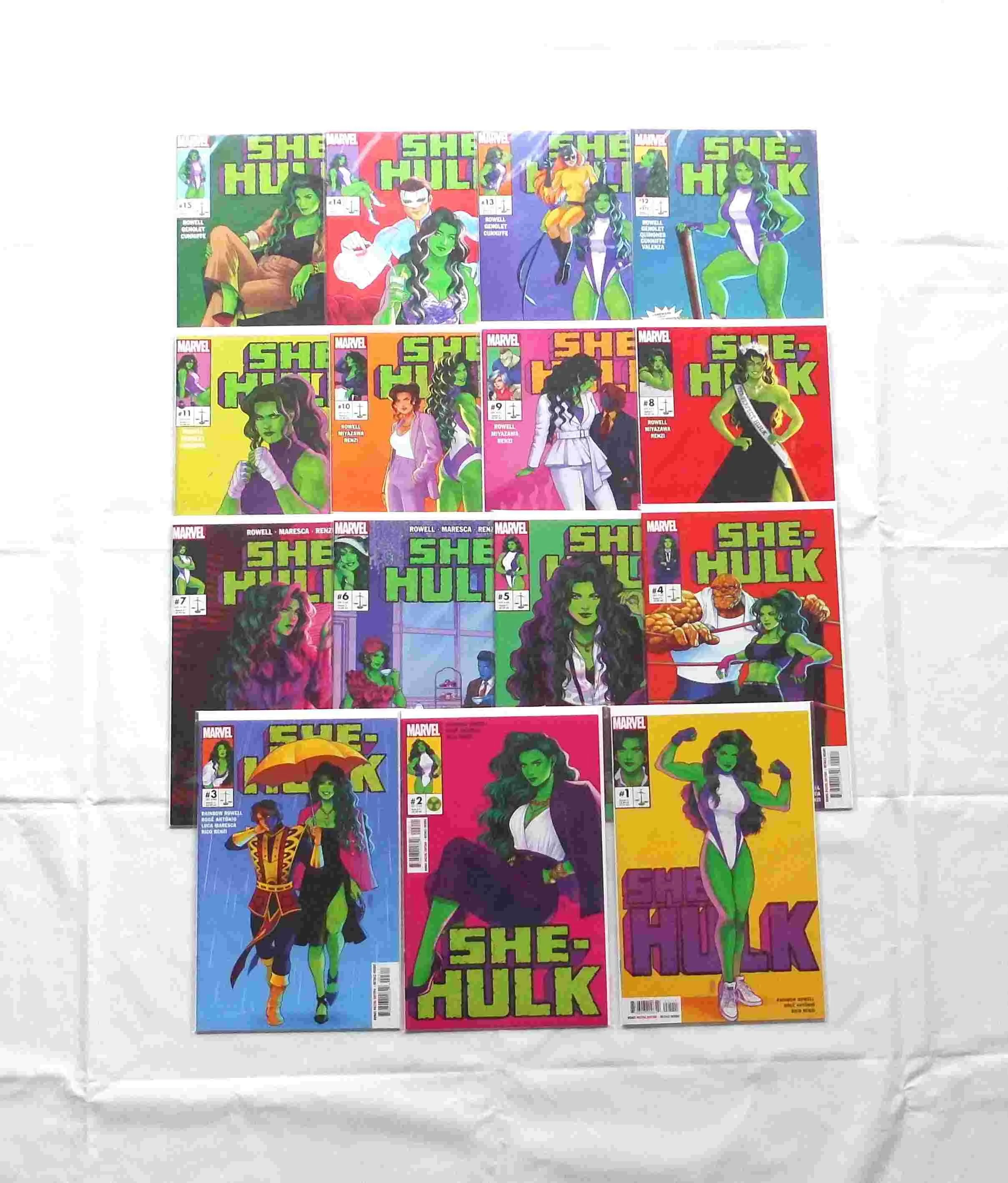 She-Hulk Series 5 #1-15 Full Set