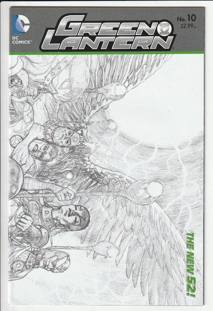 Green Lantern Series 5 #10 Sketch Variant