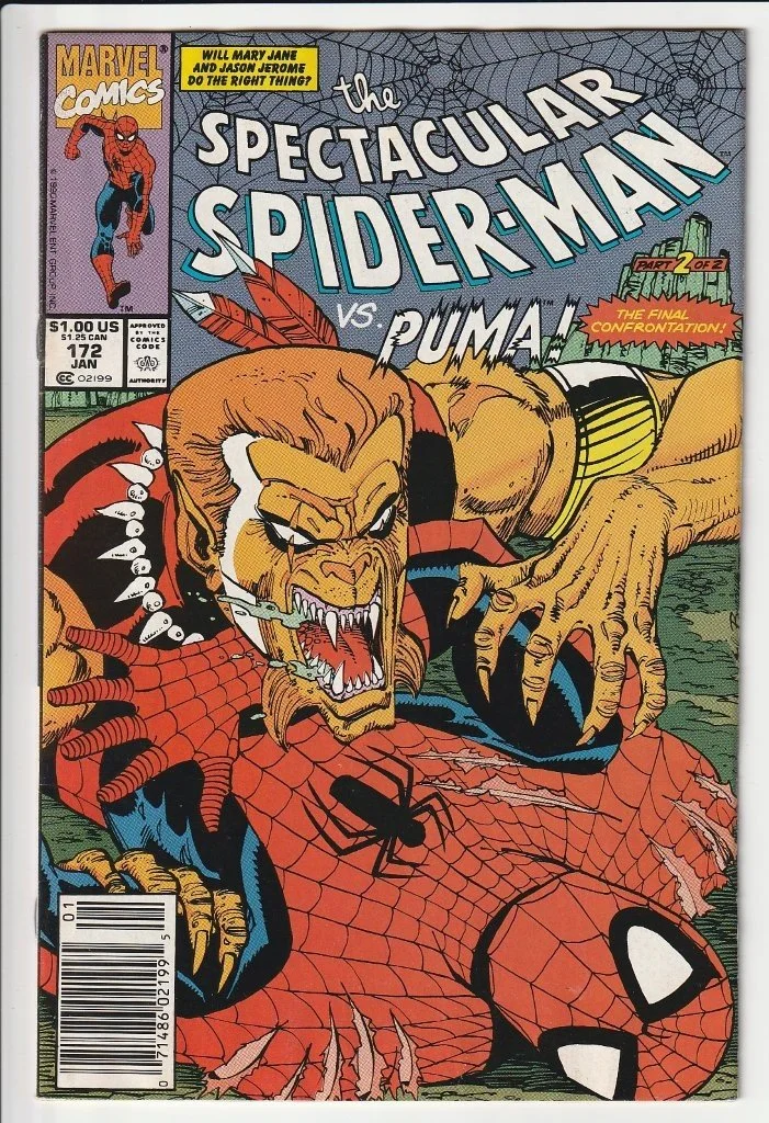 Spectacular Spider-Man Series 1 #172 Newsstand Edition