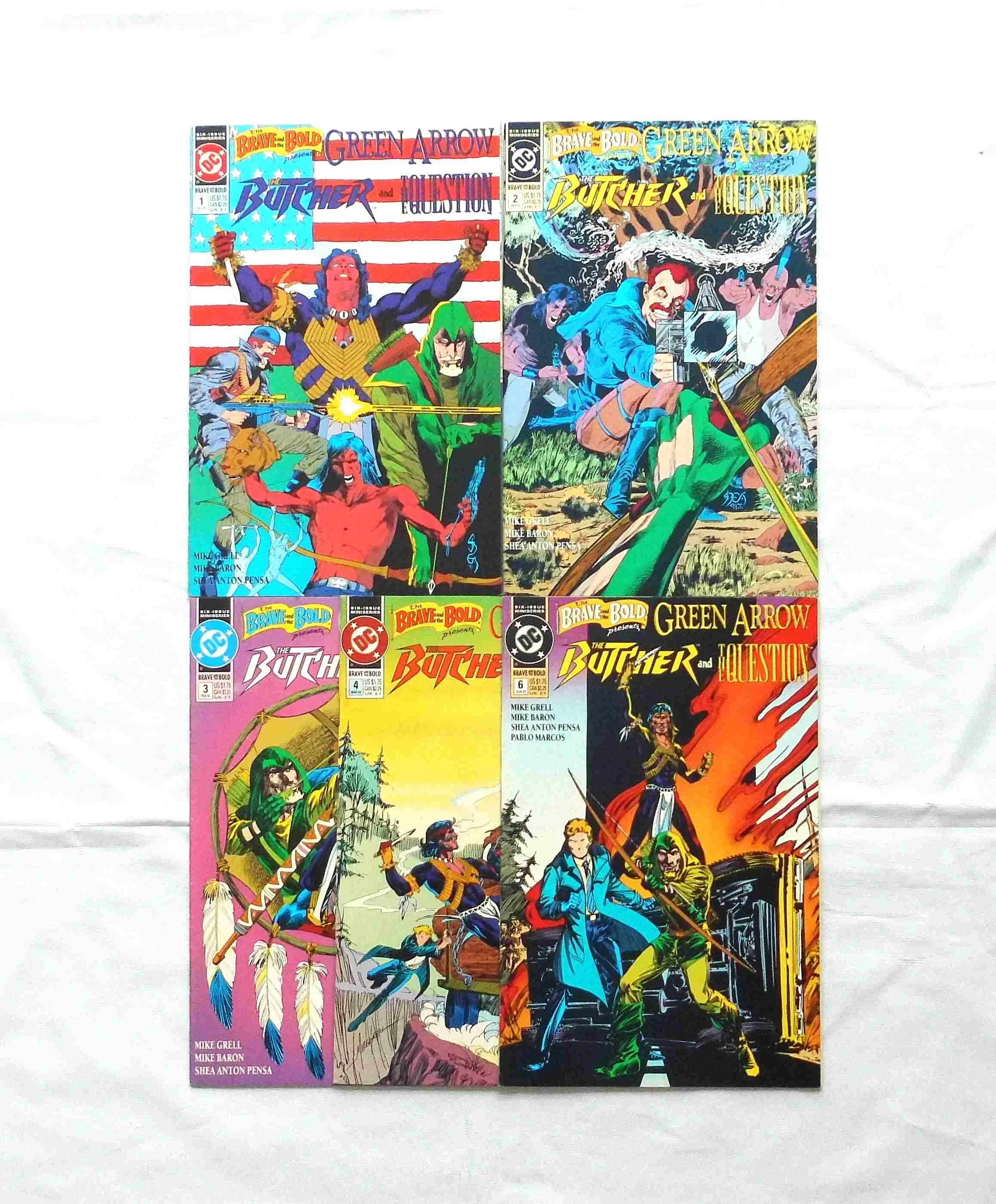 Brave and the Bold Series 2 #1-4 and 6 (of six) Bundle