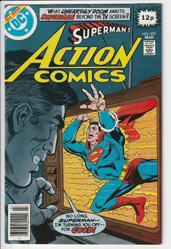 Action Comics Series 1 #493 Pence Copy