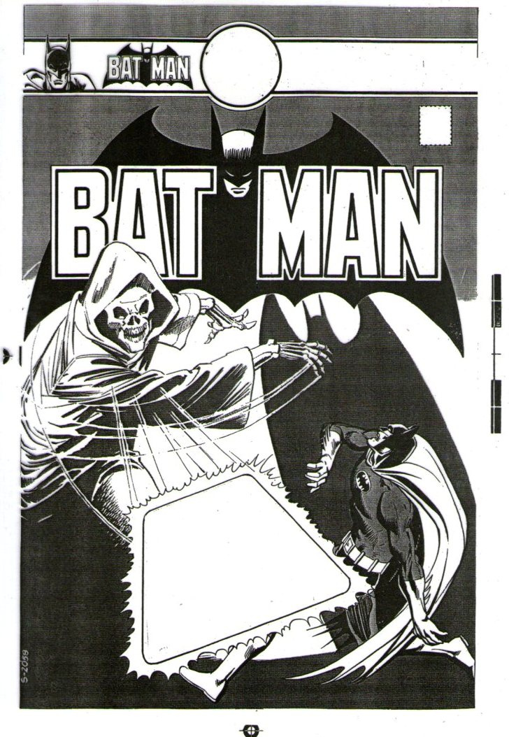 Production Art: Batman #267 Cover Dick Giordano — Lucky Target Comics
