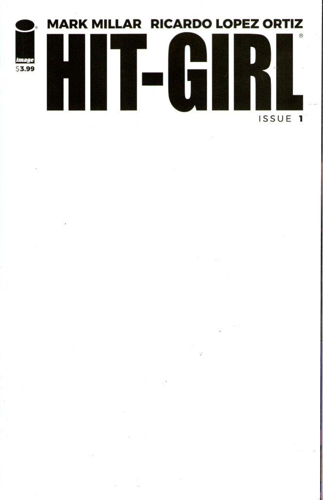 Hit-Girl Series 2 #1 Blank Cover Variant