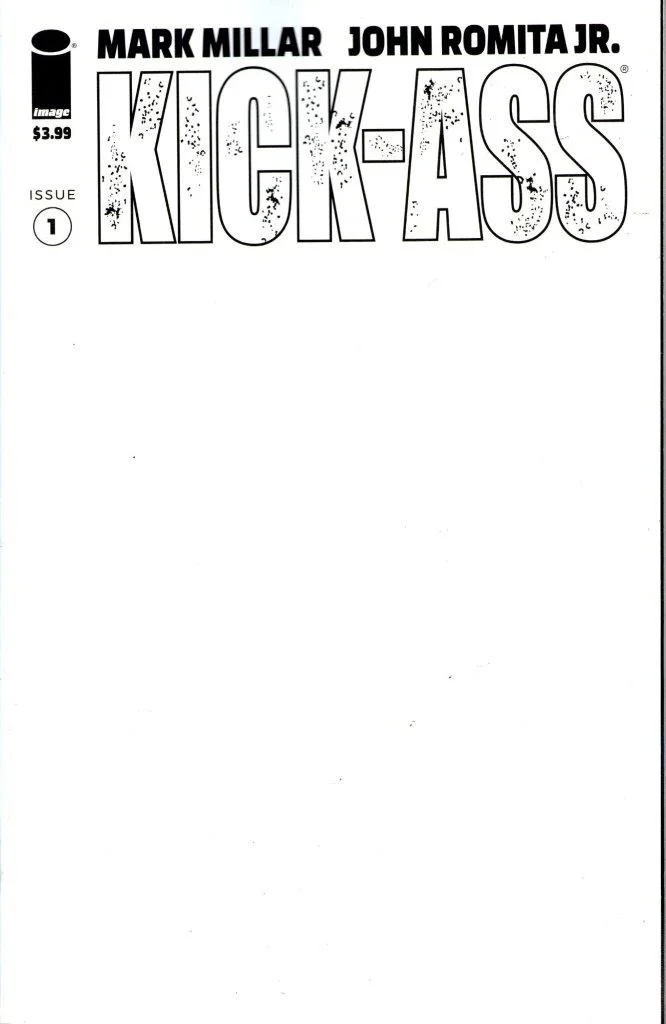 Kick-Ass #1 Blank Cover Variant