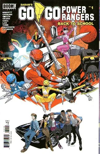 Go Go Power Rangers Back To School #1
