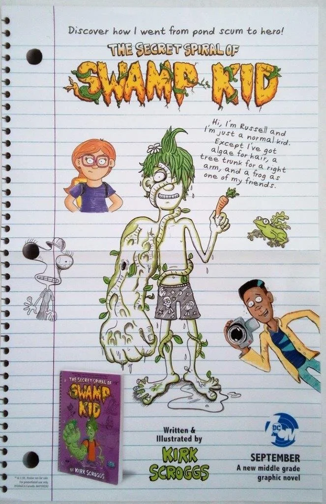 Lucky_Target_Comics_Promo_Poster_Secret_Spiral_of_Swamp_Kid.jpg
