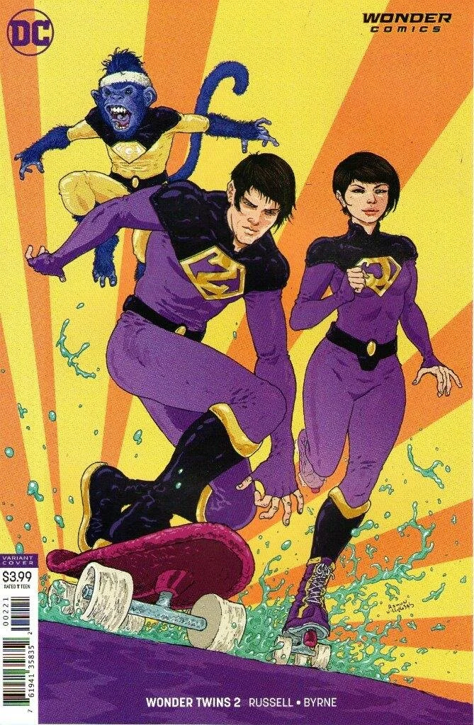Wonder Twins #2 Villalobos Variant