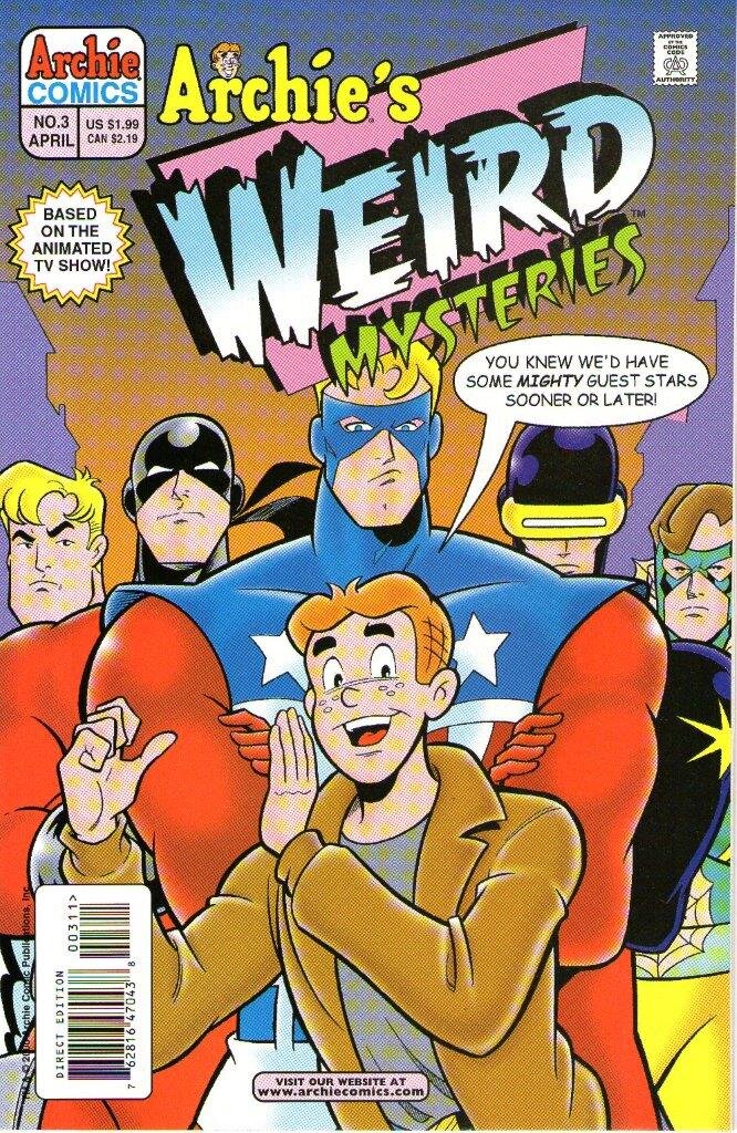 Archie's Weird Mysteries #3 — Lucky Target Comics Archie's Weird Mysteries #3 — Lucky Target Comics