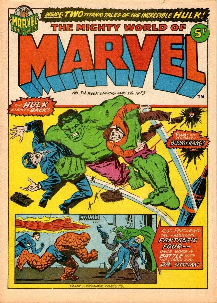 Mighty World of Marvel Series 1 #34