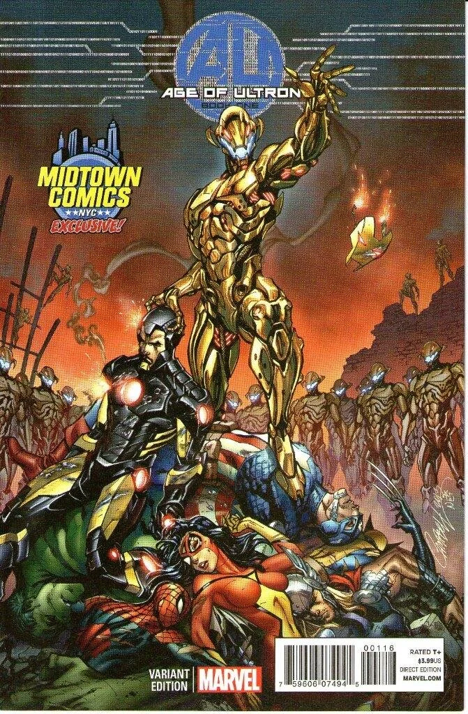 Age Of Ultron #1 Midtown Exclusive Variant