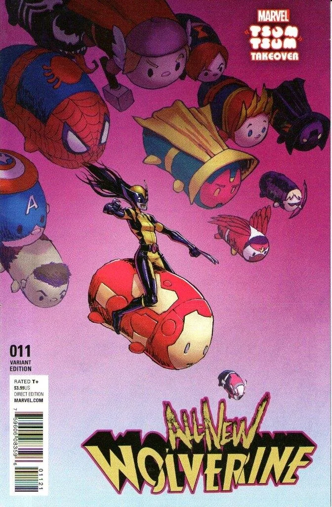 All New Wolverine #11 Tsum Tsum Variant