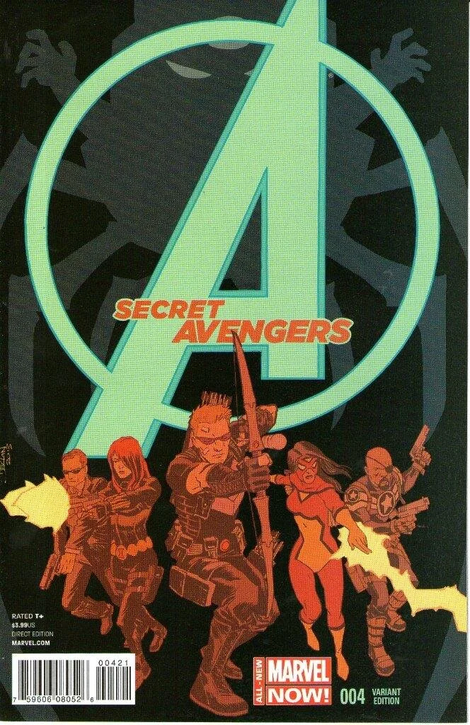 Secret Avengers Series 3 #4 Shalvey Variant