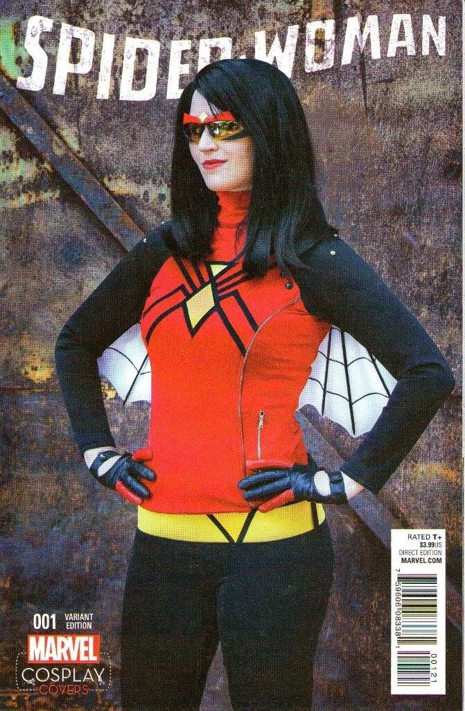 Spider-Woman Series 6 #1 Cosplay Variant