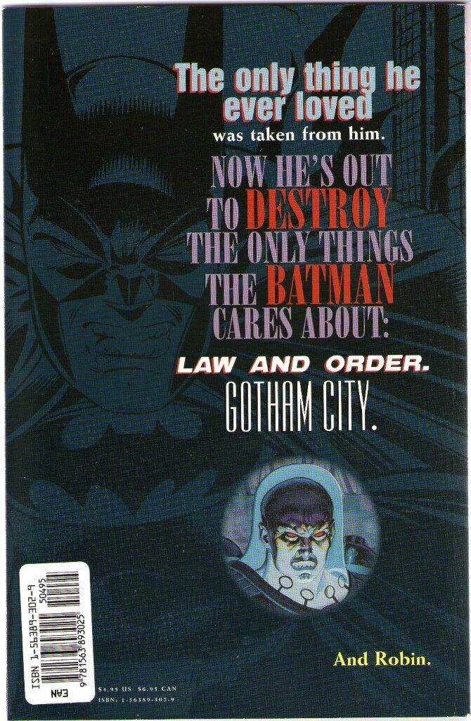 Batman: Mr. Freeze One-Shot — Lucky Target Comics