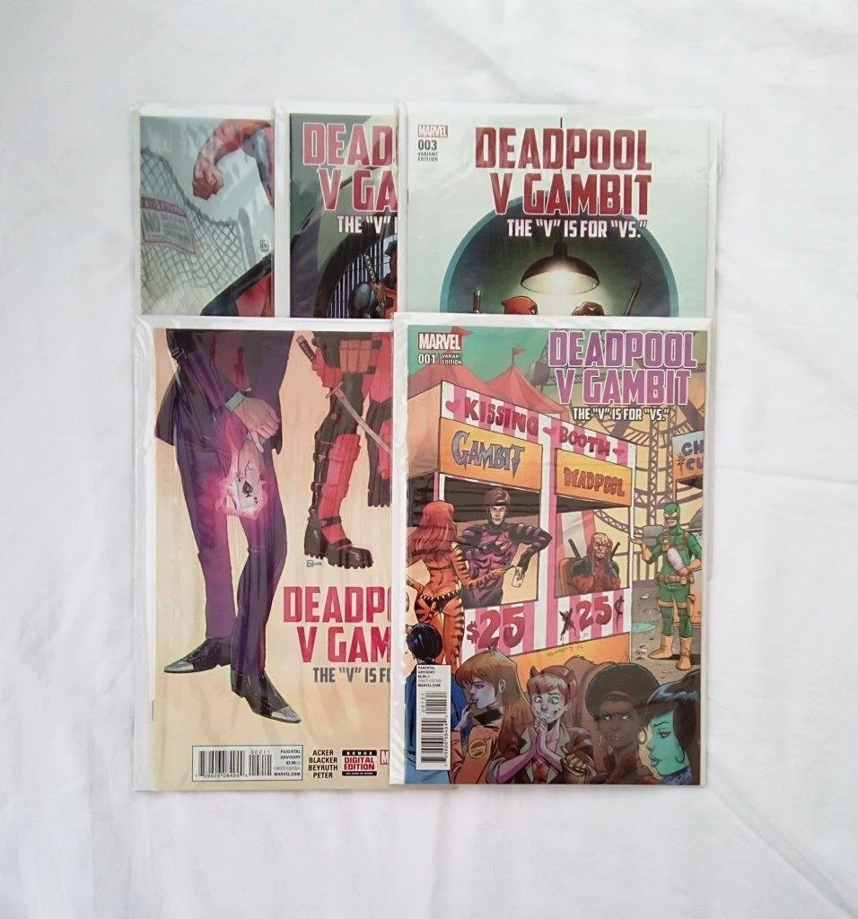 Deadpool V Gambit #1-5 Full Set