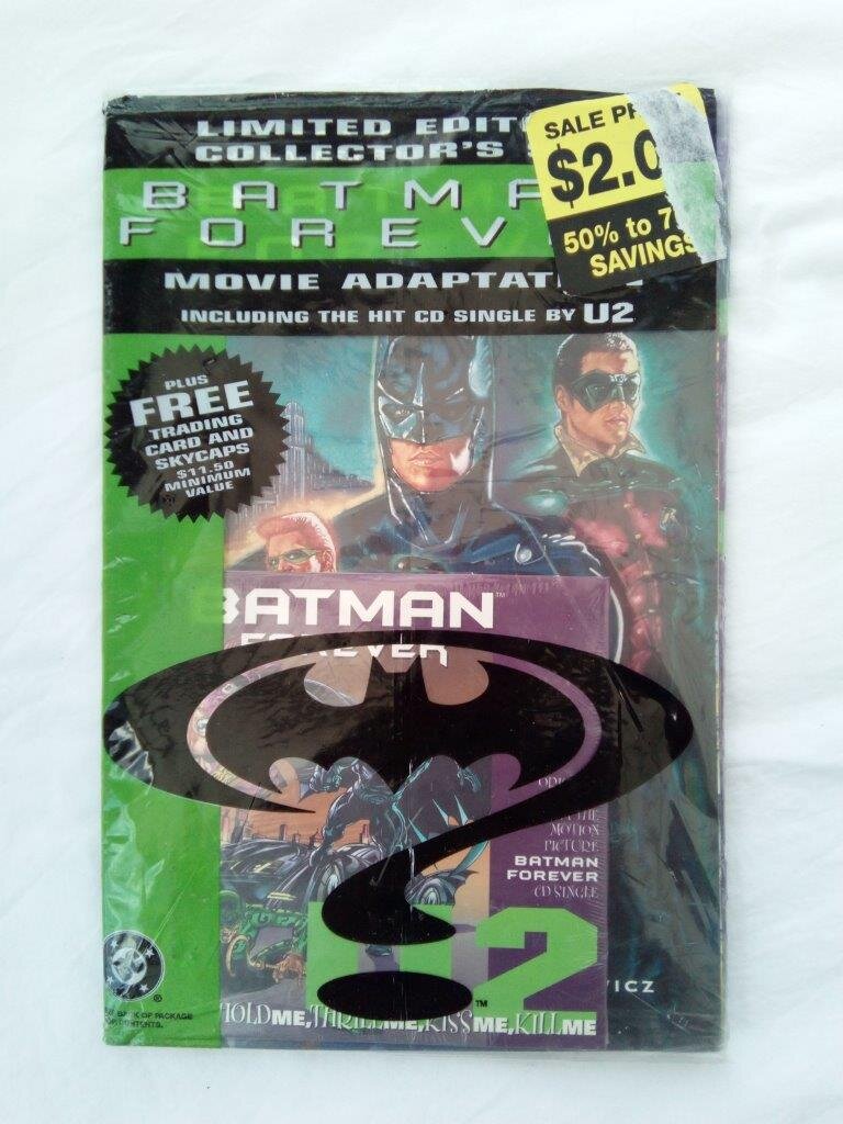 Batman Forever One Shot Polybagged with CD and Trading Card — Lucky Target  Comics