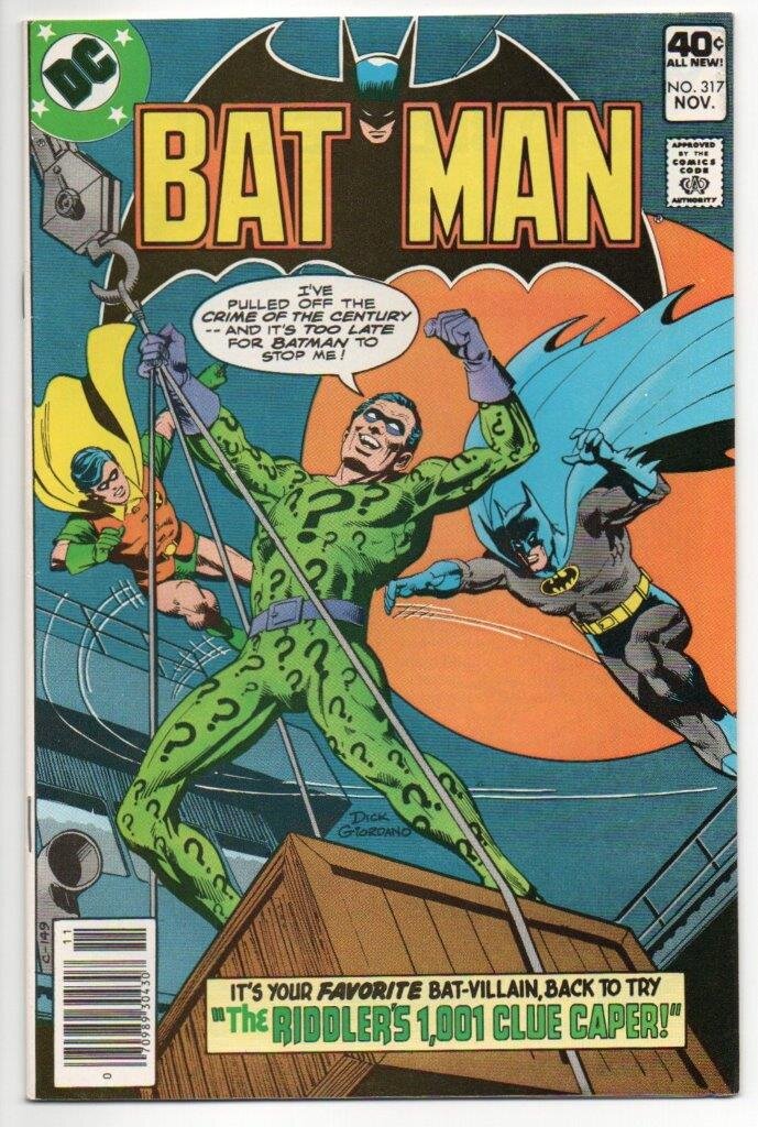 Batman Series 1 #317 — Lucky Target Comics